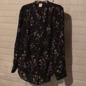 Long sleeve blouse